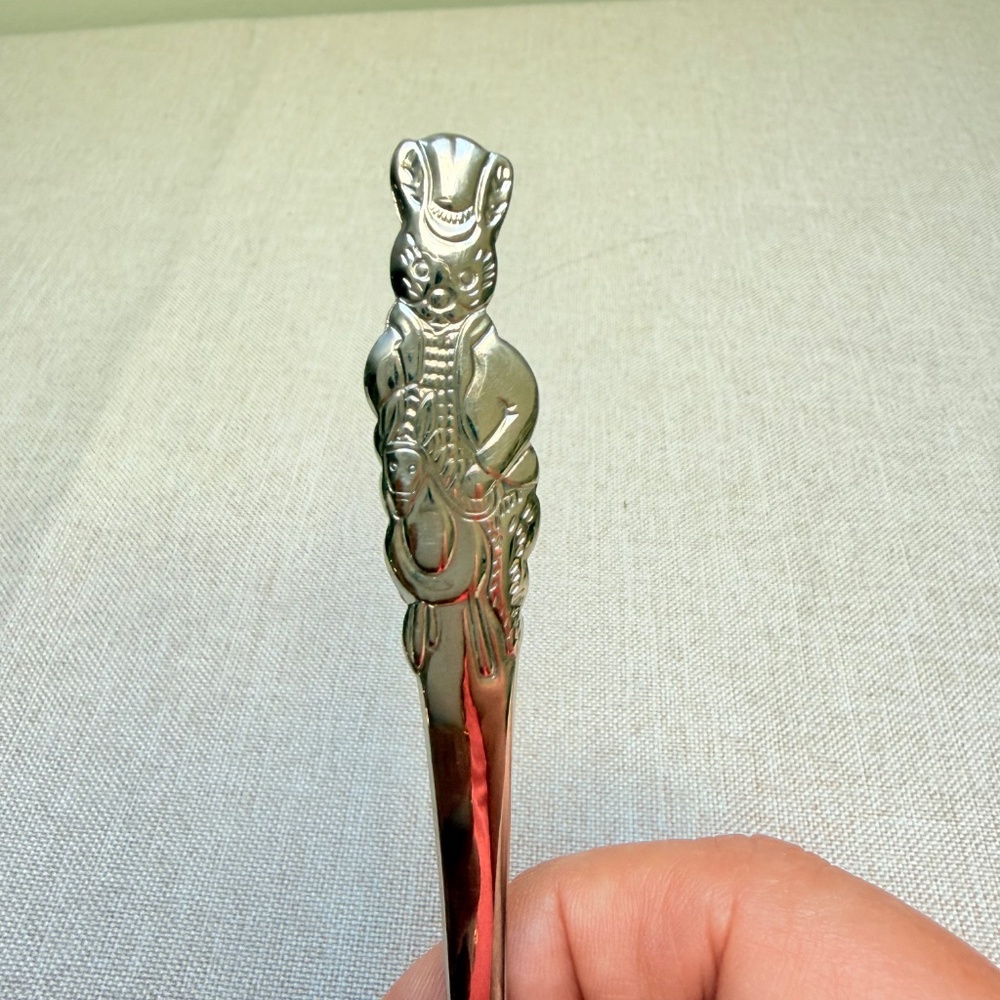 Royal Doulton Bunnykins Baby Toddler Infant Spoon - Picture 3 of 9